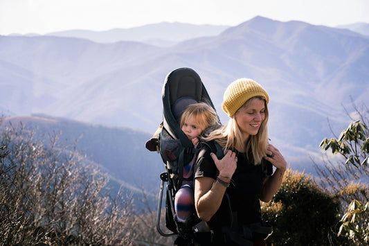 Porte bébé : Quand est-il pour les sorties en montagnes ou pour les longues balades - Le porte-bébé