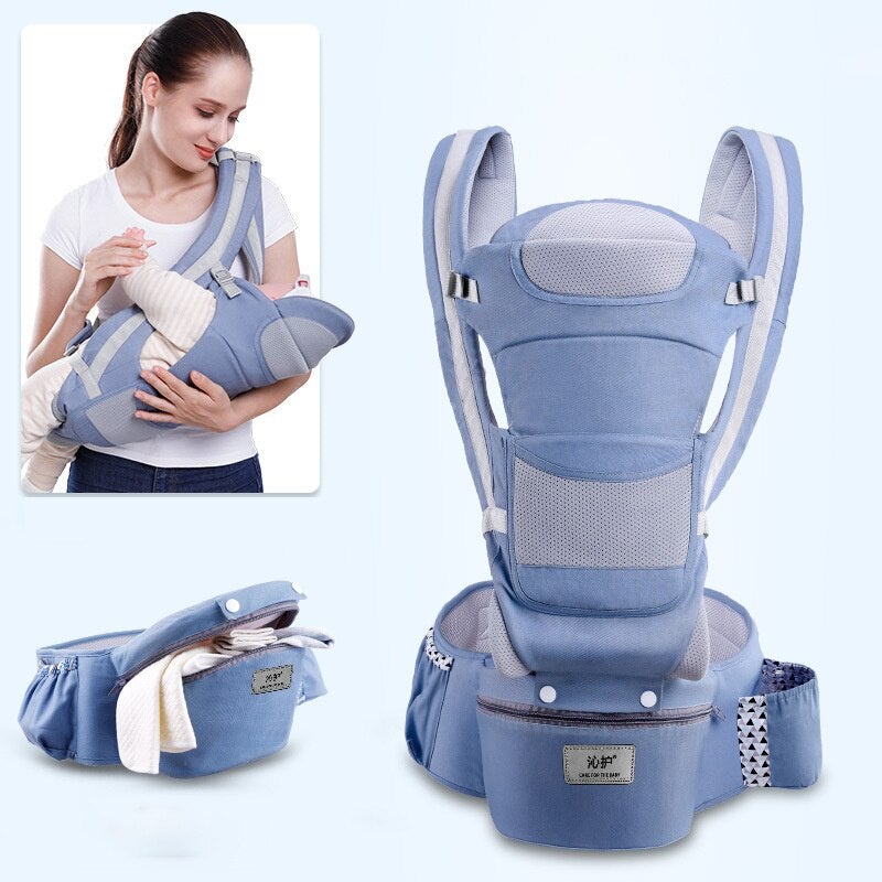 EasyCarrier™-Porte-bébé-ergonomique-3en1-pour-nouveau-né-bébé-Le-porte-bébé-bleu-cowboy