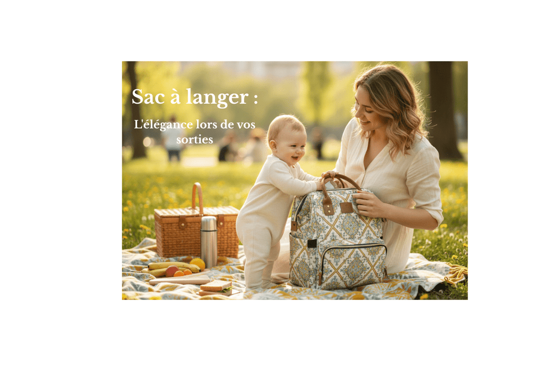 Sac à langer : L'élégance lors de vos sorties - Le porte-bébé