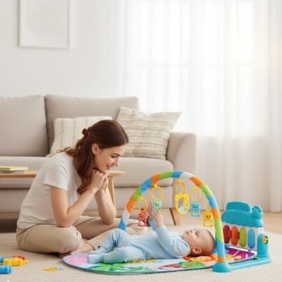 Arche d'éveil - Coloré Sensoriel - Le porte - bébé