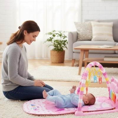 Arche d'éveil - Coloré Sensoriel - Le porte - bébé