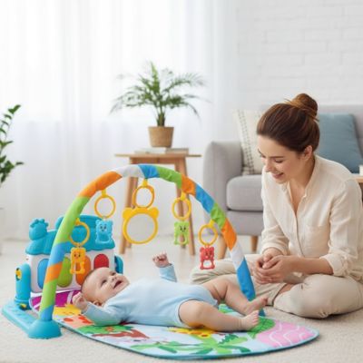 Arche d'éveil - Coloré Sensoriel - Le porte - bébé