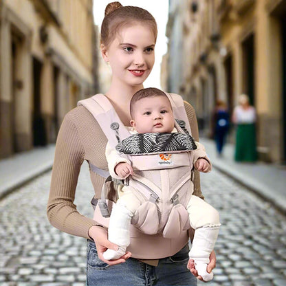 BreathBabyBag™ - Rose Maille - Le porte - bébé