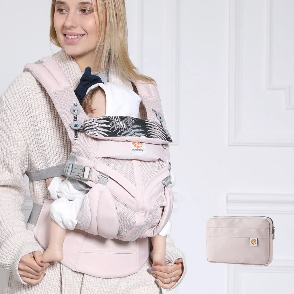 BreathBabyBag™ - Rose Maille - Le porte - bébé