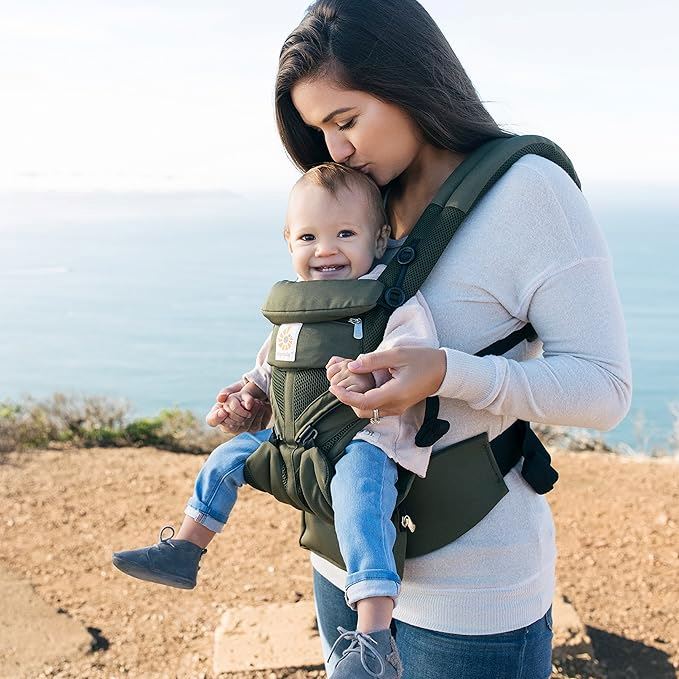 BreathBabyBag™ - Vert Olive - Le porte - bébé