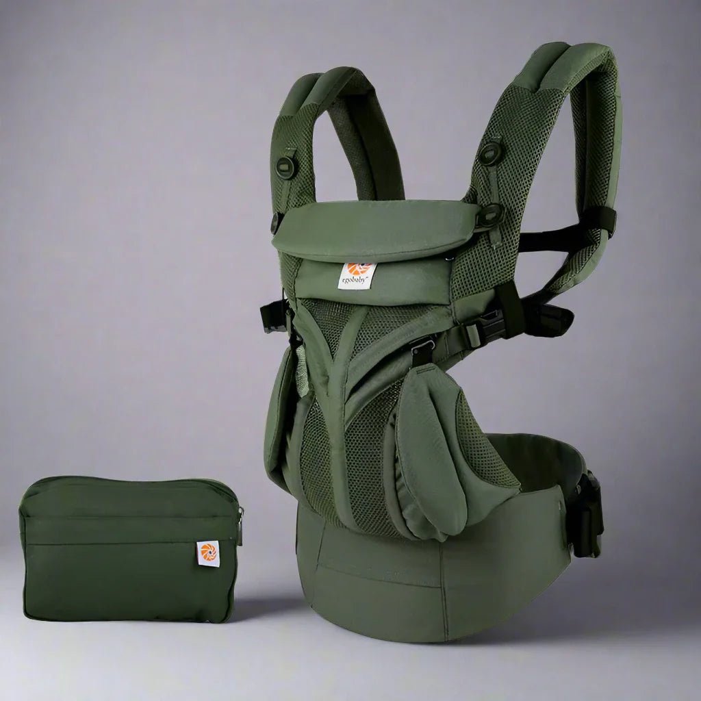 BreathBabyBag™ - Vert Olive - Le porte - bébé