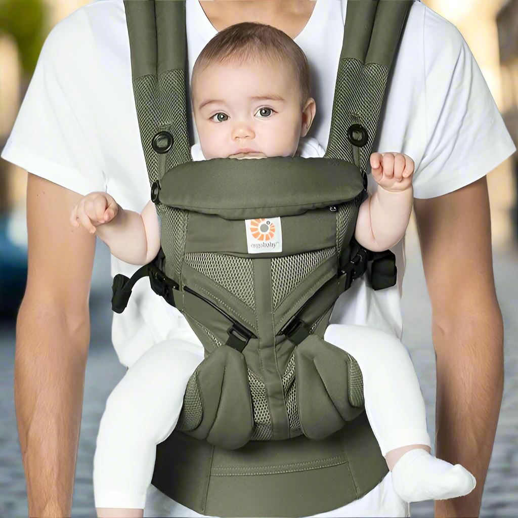 BreathBabyBag™ - Vert Olive - Le porte - bébé