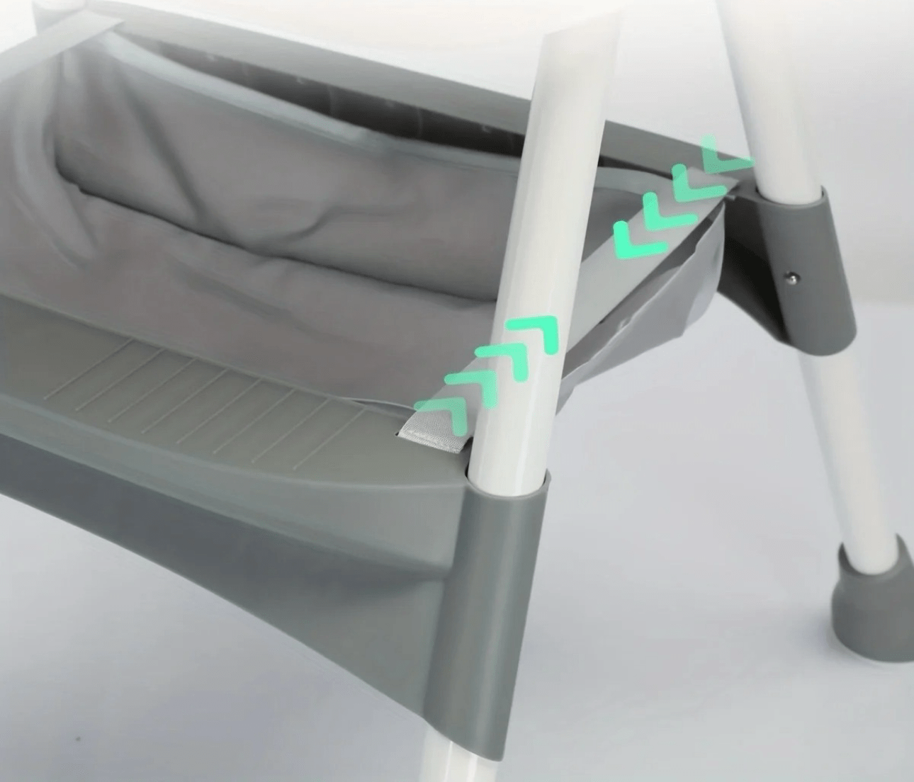 Chaise haute bébé évolutive - Le porte - bébé