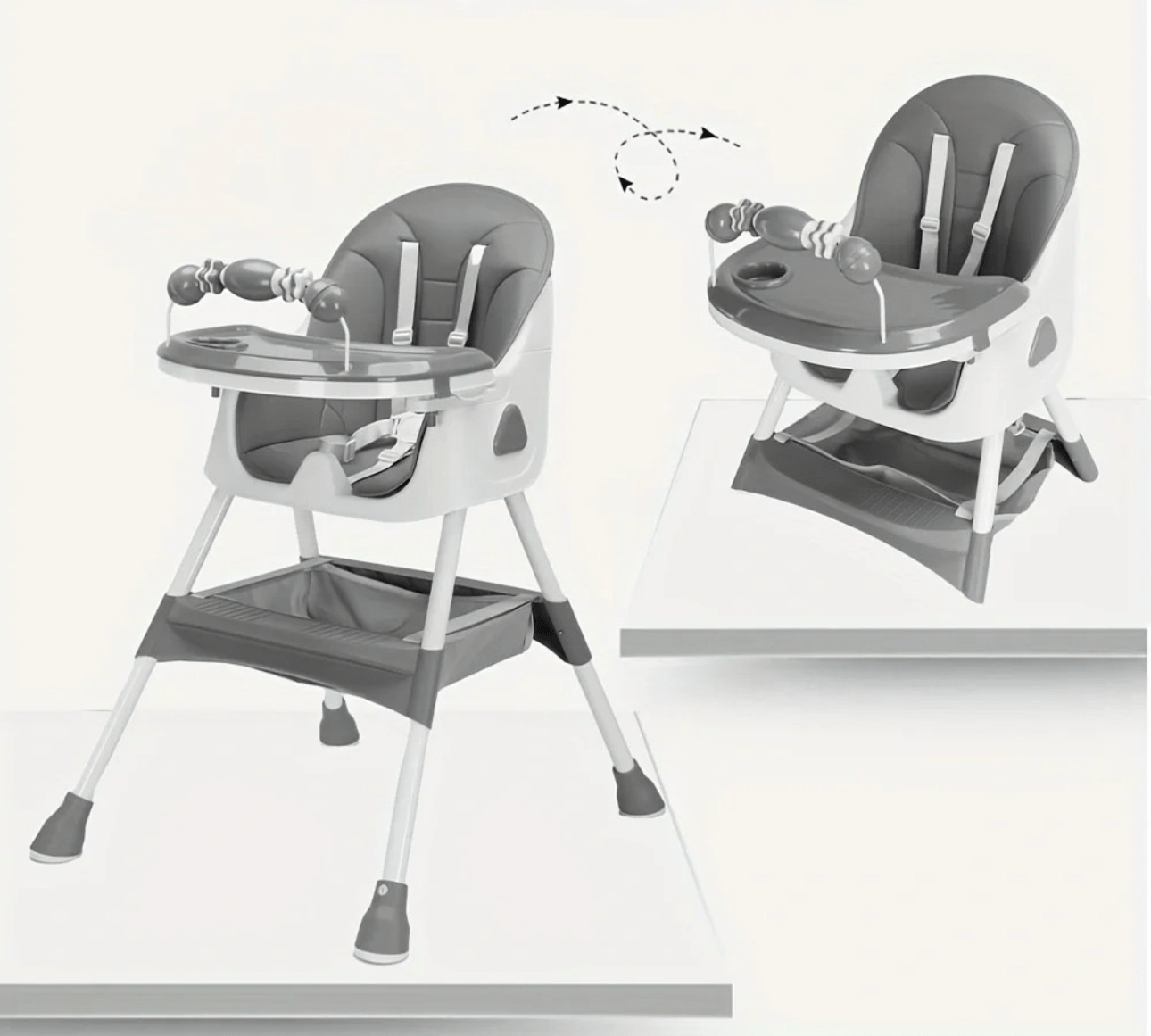 Chaise haute bébé évolutive - Le porte - bébé