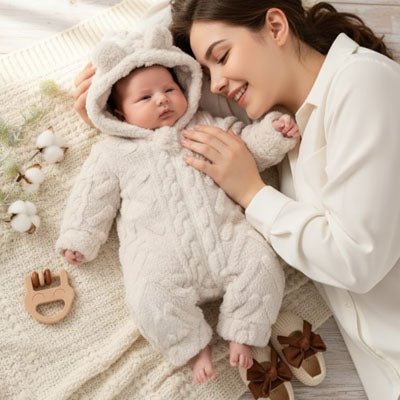 Combinaison hiver pour bébé - Ultra - Chaude - Le porte - bébé