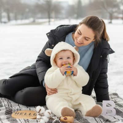 Combinaison hiver pour bébé - Ultra Douillette - Le porte - bébé