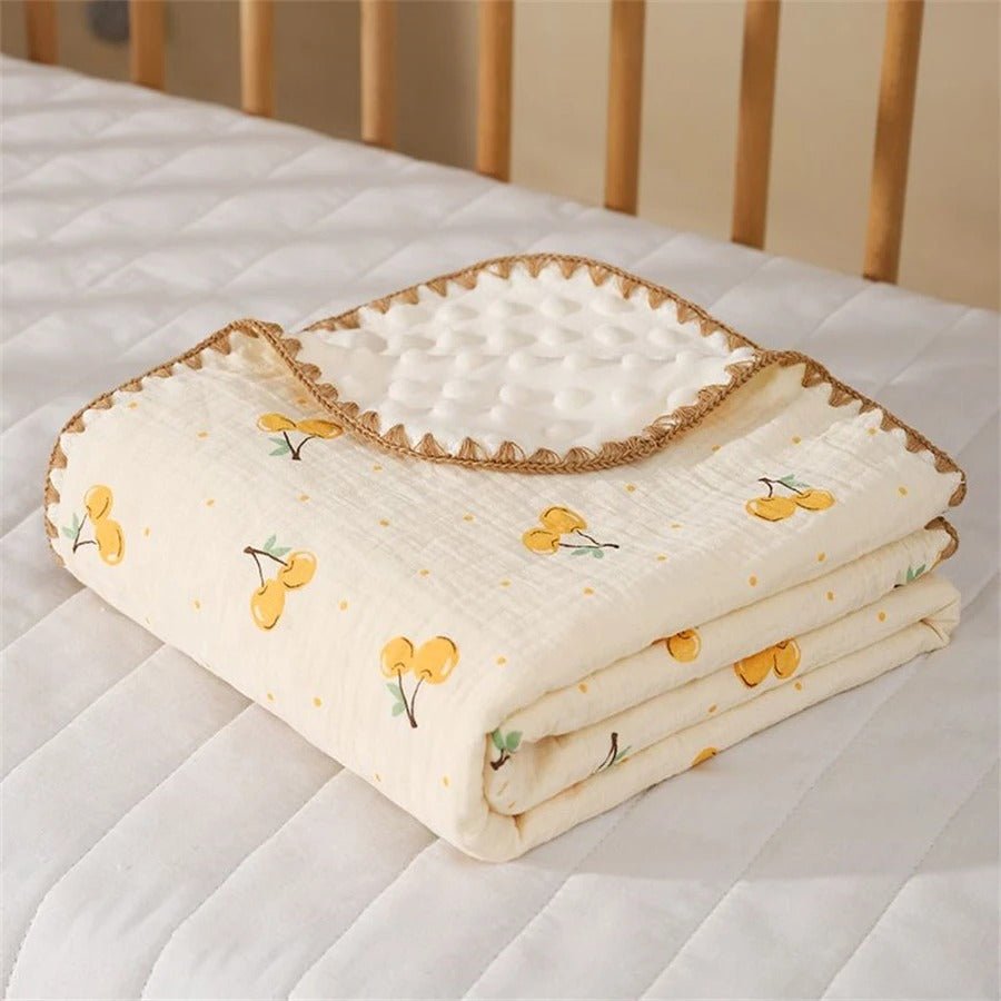 Couverture bébé - 100% Coton Bio - Le porte - bébé