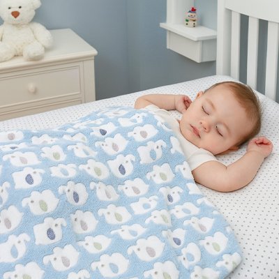 Couverture bebe - CozyBlanket™ - Le porte - bébé
