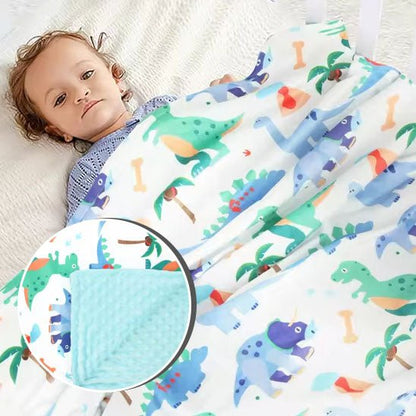 Couverture bébé - Motifs d'éveil - Le porte - bébé