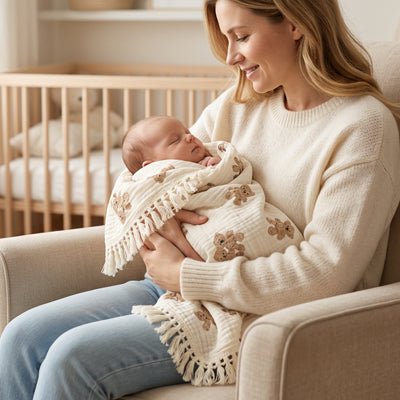 Couverture bébé - Ultra douce - Le porte - bébé