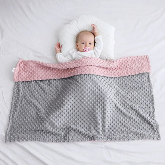Couverture de bébé - ConfortBulles™ - Le porte - bébé