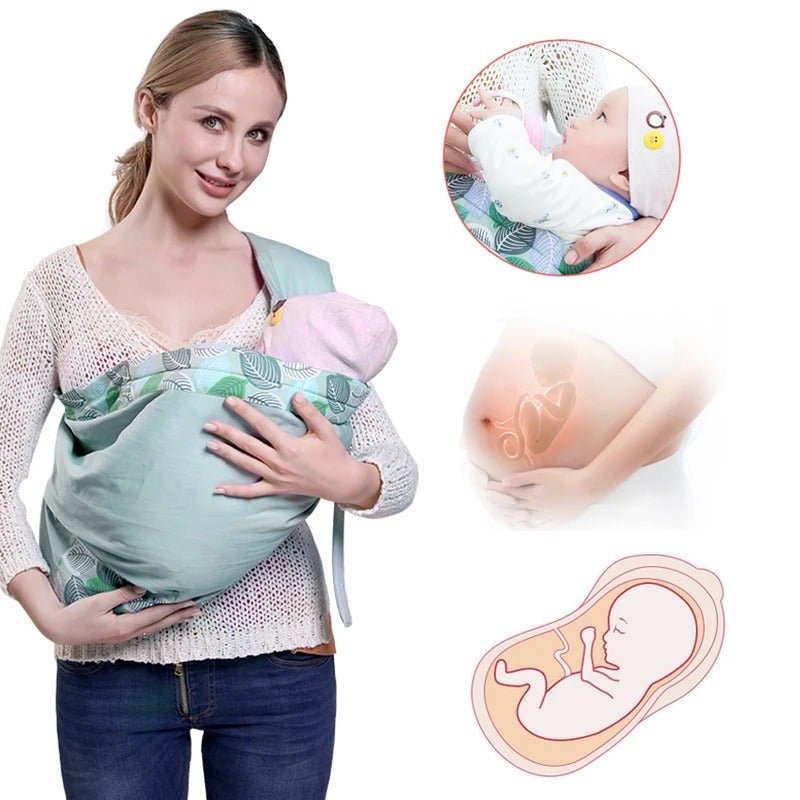 Écharpe de portage bébé - Le porte - bébé