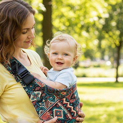 Écharpe de portage bébé - BbPatternsSling™ - Le porte - bébé