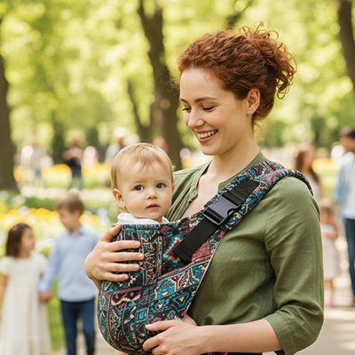 Écharpe de portage bébé - BbPatternsSling™ - Le porte - bébé