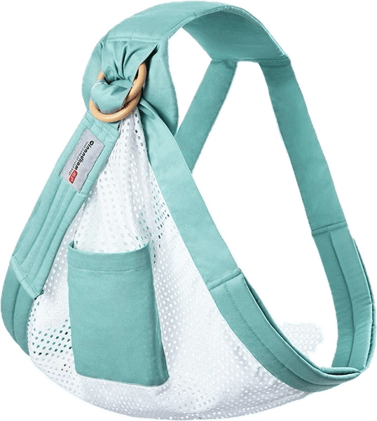 Écharpe de portage bébé - maille - Le porte - bébé