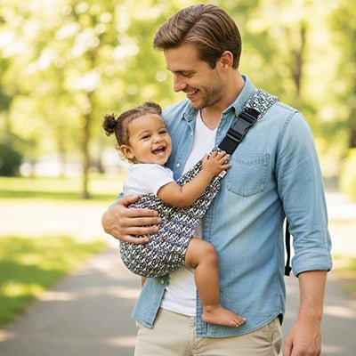 Écharpe de portage - ErgonomiquePremium™ - Le porte - bébé