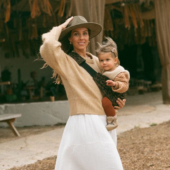 Écharpe de Portage - Léopard - Le porte - bébé