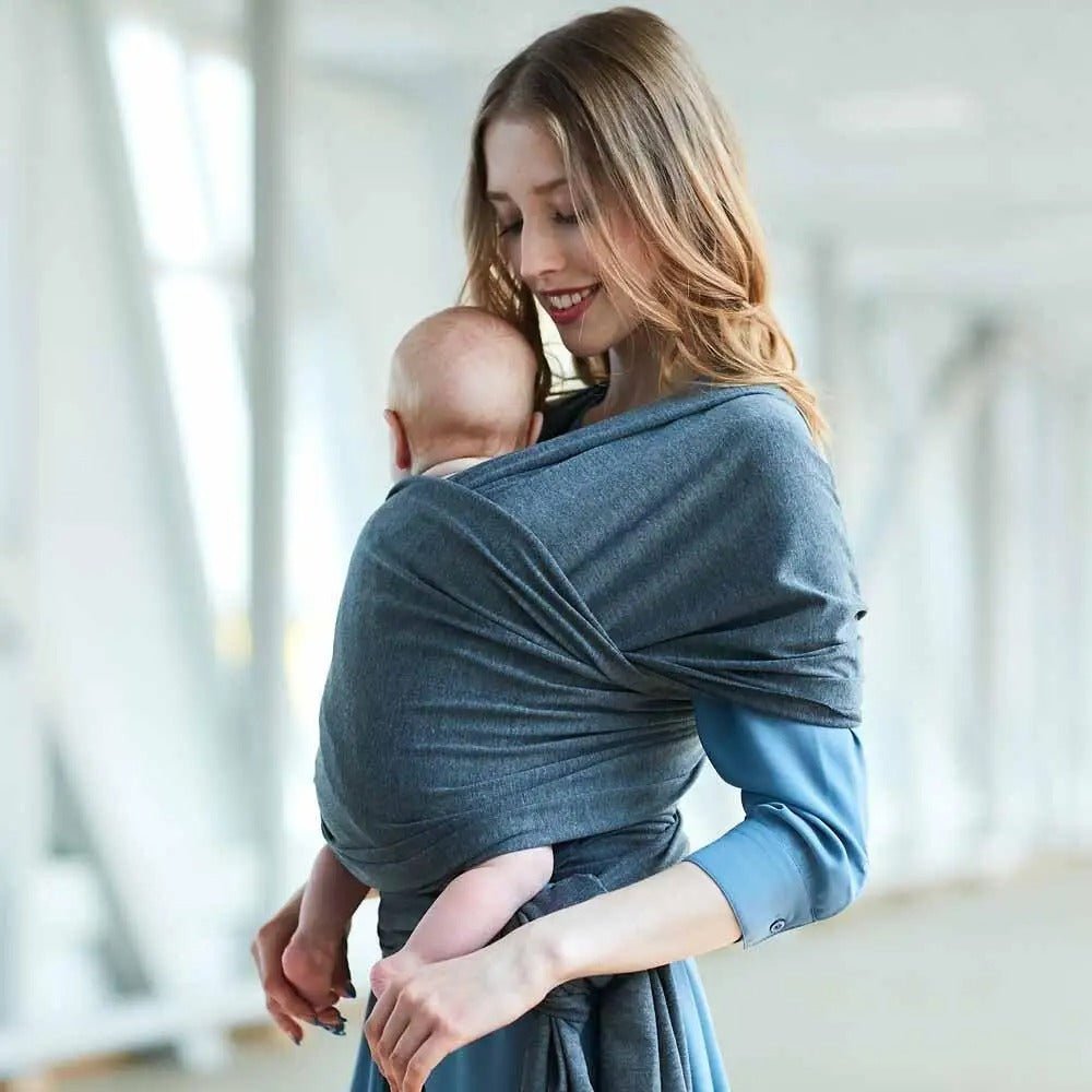 Écharpe de portage - wrap - Le porte - bébé