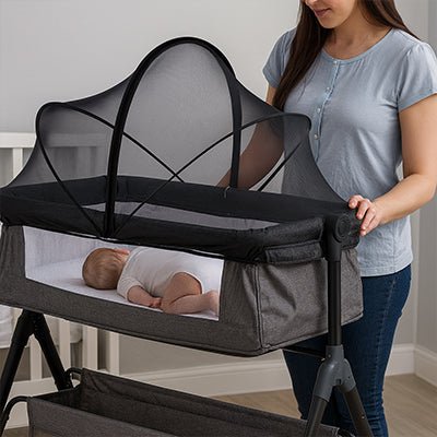 Moustiquaire lit bébé - Protection Anti - Insectes - Le porte - bébé