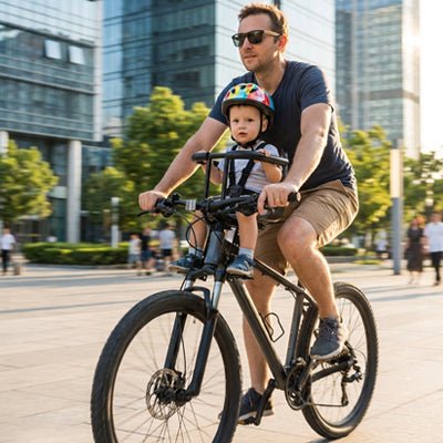 Porte bebe velo - Sécurisé Confort - Le porte - bébé
