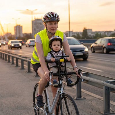 Porte bebe velo - Sécurisé Confortable - Le porte - bébé