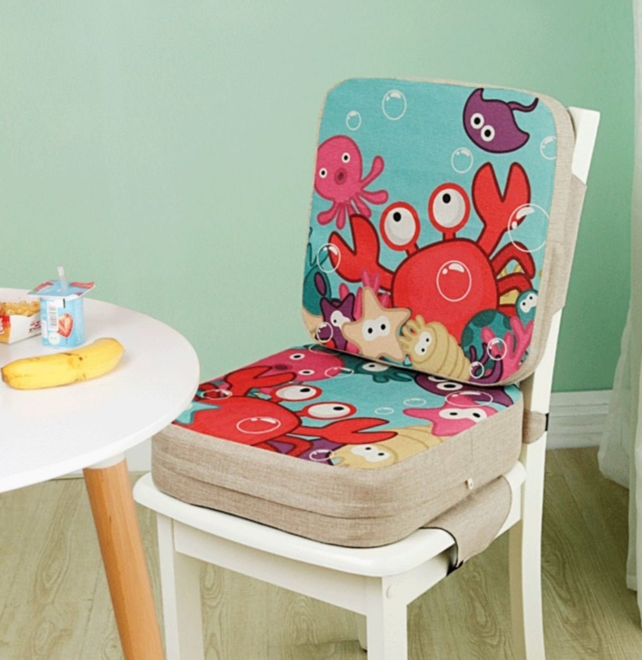 Rehausseur de chaise bebe - Coussin - Le porte - bébé