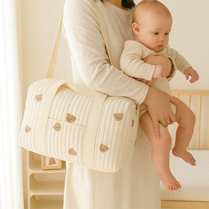 Sac a langer bebe - Ourson - Le porte - bébé