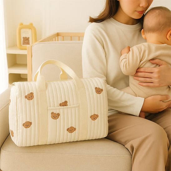 Sac a langer bebe - Ourson - Le porte - bébé
