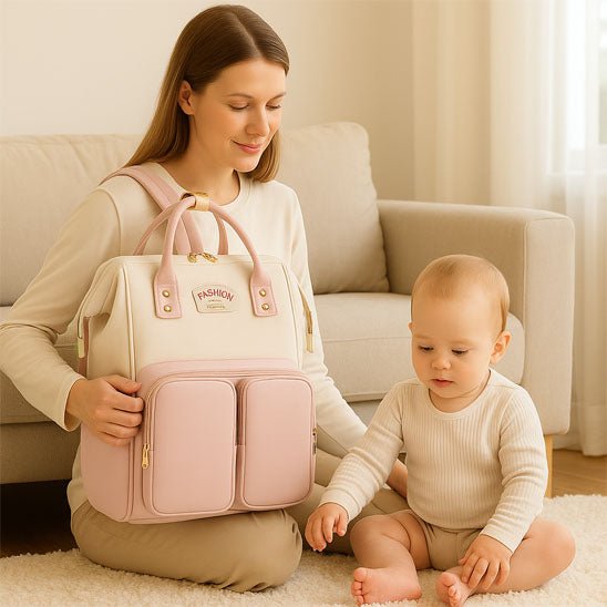 Sac a langer - Imperméable Multipoches - Le porte - bébé