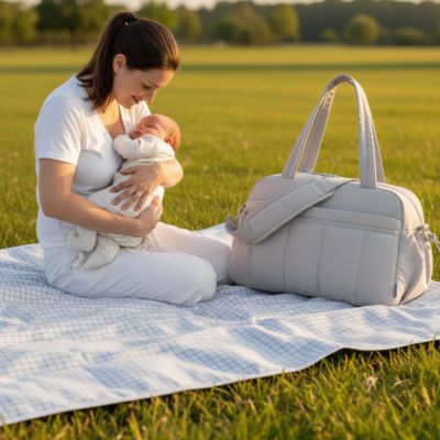 Sac a langer multi - compartiments - Élégant & Pratique - Le porte - bébé