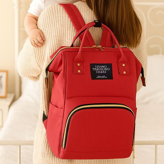 Sac à langer multifonctionnel - Élégant et spacieux - Le porte - bébé