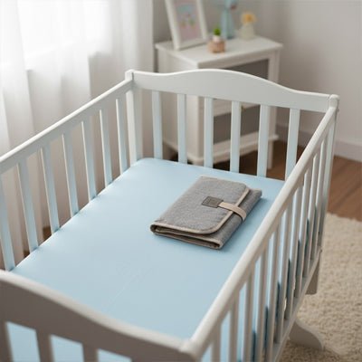 Tapis à langer nomade - Pliable et Compact - Le porte - bébé