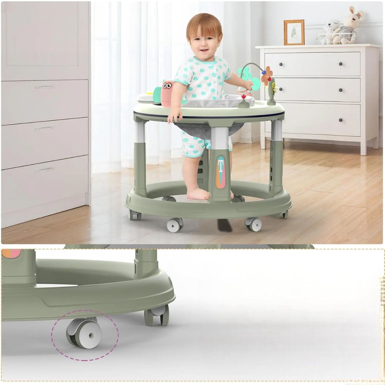TrotteurBabyMove™ - Vert - Le porte - bébé